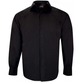 Chemise Doublissimo chemise forte taille unie lisio noir