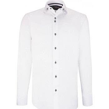 Chemise Emporio Balzani chemise cintree oxford filato blanc