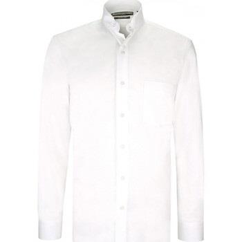 Chemise Emporio Balzani chemise mode col cousu nino blanc