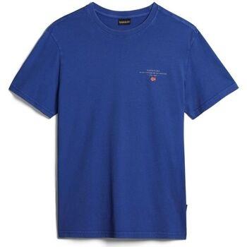 T-shirt Napapijri SELBAS NP0A4GBQ-B5A MAZARINE BLUE