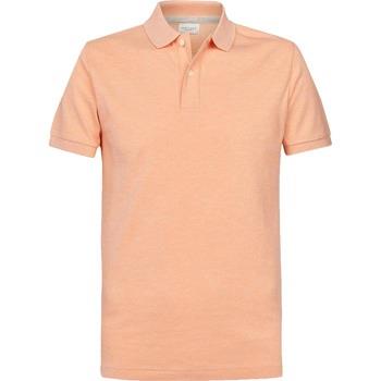 T-shirt Profuomo Polo Mélangé Orange