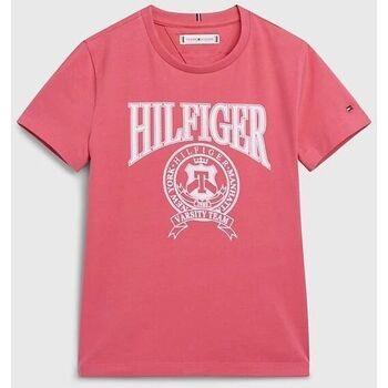 T-shirt enfant Tommy Hilfiger KG0KG07081-X14 WHASHED CRISON