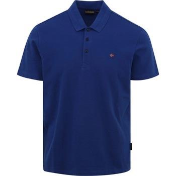 T-shirt Napapijri Polo Ealis Bleu Cobalt