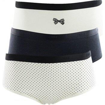 Shorties &amp; boxers DIM 3 Boxers Femme POCKETS STRETCH Noeud