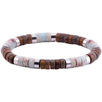 Bracelets Sixtystones Bracelet Perles Heishi Jaspe Impérial -Large-20c...