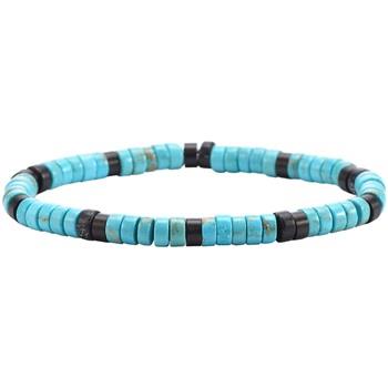 Bracelets Sixtystones Bracelet Perles Heishi Turquoise Agate -Large-20...