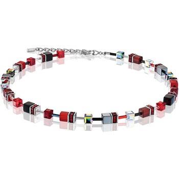 Collier Coeur De Lion Collier Geocube rouge et hématite