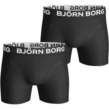 Caleçons Björn Borg Boxers Lot de 2 Noir Solide