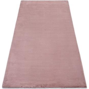 Tapis Rugsx Tapis BUNNY rose IMITATION DE FOURRURE DE 60x100 cm