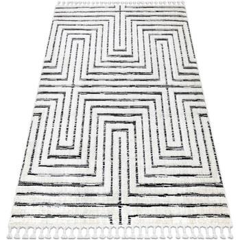 Tapis Rugsx Tapis SEVILLA Z788B labyrinthe, grec blanc / 140x190 cm