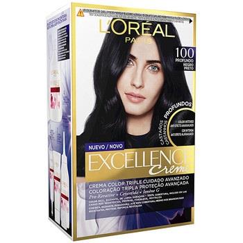 Colorations L'oréal Excellence Brunette Tinte 100-true Black