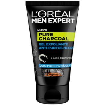Masques &amp; gommages L'oréal Men Expert Pure Charcoal Gel Exfoliante...