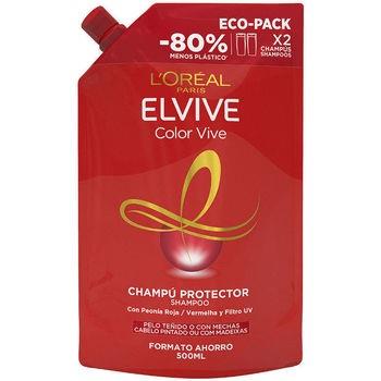 Shampooings L'oréal Elvive Color-vive Champú Protector Recarga Eco Pac...