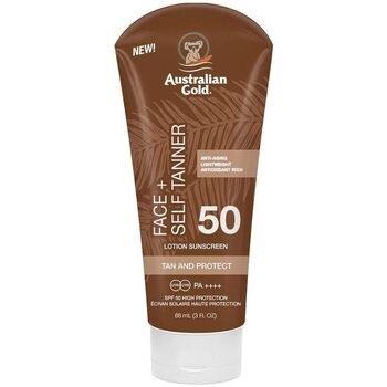 Protections solaires Australian Gold Face Self Tanner Spf50 Sunscreen