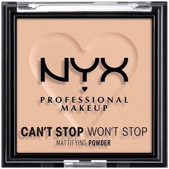 Blush &amp; poudres Nyx Professional Make Up Can't Stop Won't Stop Mat...