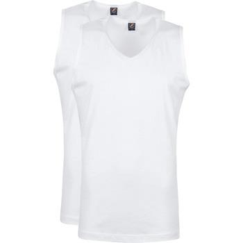 T-shirt Suitable Viless T-Shirt sans manches blanc 2-Pack