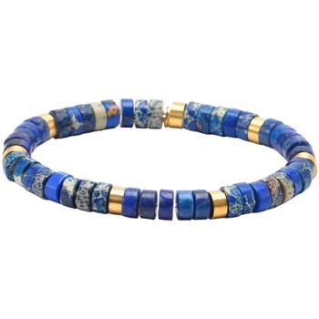 Bracelets Sixtystones Bracelet Perles Heishi En Lapis -Small-16cm