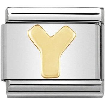 Bracelets Nomination Maillon Alphabet lettre Y or