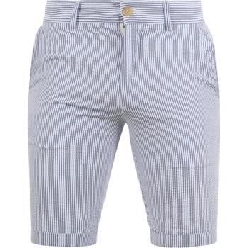 Pantalon Suitable Short Pim Rayures Bleu