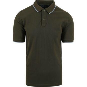 T-shirt Suitable Respect Polo Tip Ferry Vert Olive
