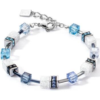 Bracelets Coeur De Lion Bracelet Geocube Iconic Nature bleu blanc