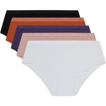 Shorties &amp; boxers DIM 5 Boxers Femme POCKETS STRETCH Beige Aube