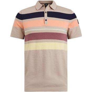 T-shirt Vanguard Polo Knitted Beige