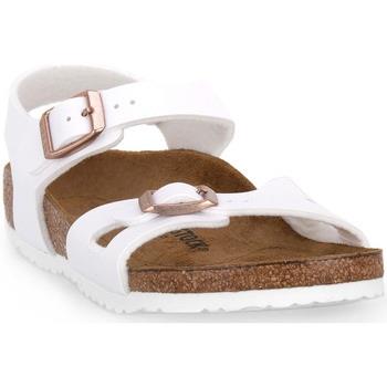 Sandales enfant Birkenstock RIO WHITE CALZ S