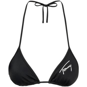 Maillots de bain Tommy Jeans Haut de bikini triangle Ref 60102 Noir