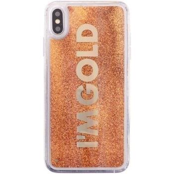 Housse portable Benjamins Je suis Gold Cover iPhone XS Max Gold BENBJ