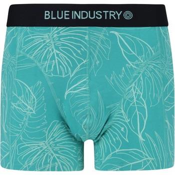 Caleçons Blue Industry Boxer-short Bleu Vert
