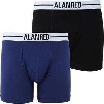 Caleçons Alan Red Lot de 2 Boxer-shorts Bleu Foncé