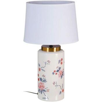 Lampes à poser Ixia Lampe en céramique floral 50 cm