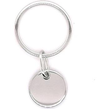 Pendentifs Saunier Pendentif argent pastille cercle