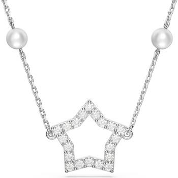 Collier Swarovski Collier Stella Crystal pearls blanc