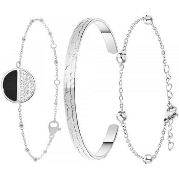 Bracelets Sc Crystal B2313-ARGENT+B2500-ARGENT+B2371