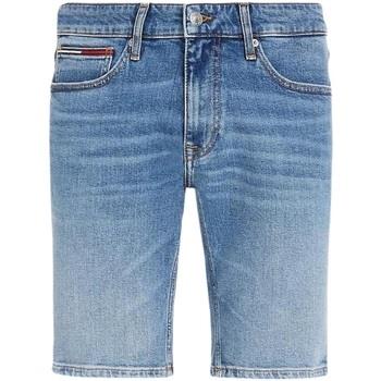 Short Tommy Jeans Short slim en jean Ref 59844 1A5 Denim