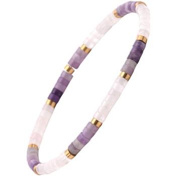 Bracelets Sixtystones Bracelet Perles Heishi 4 Mm Pierre -Large-20cm