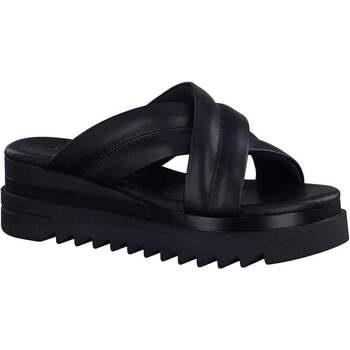 Chaussons Marco Tozzi black leisure open slippers