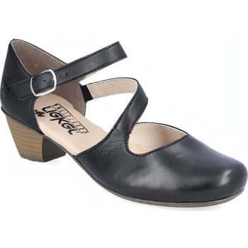 Sandales Rieker black casual part-open sandals