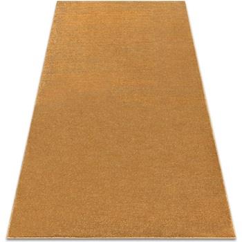 Tapis Rugsx Tapis SOFTY plaine couleur unie or 160x220 cm