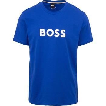 T-shirt BOSS T-shirt Bleu Cobalt