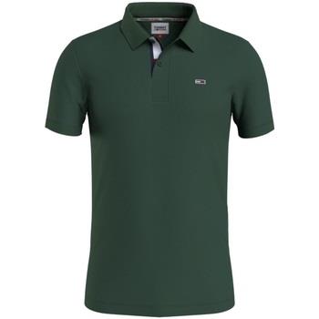 T-shirt Tommy Jeans Polo homme Ref 60301 Vert L2M