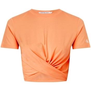 T-shirt Calvin Klein Jeans T shirt Ref 60256 SDD Orange