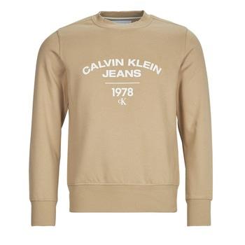 Sweat-shirt Calvin Klein Jeans VARSITY CURVE CREW NECK
