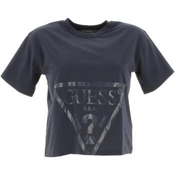 T-shirt enfant Guess Ss t-shirt blue graphite grey g