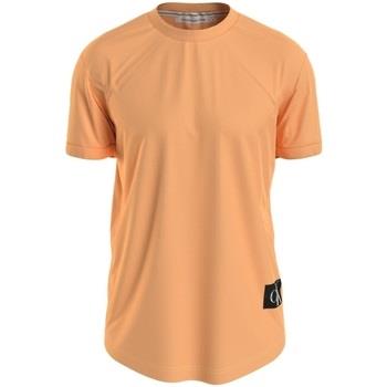 T-shirt Calvin Klein Jeans T shirt homme Ref 60222 SFX Orange