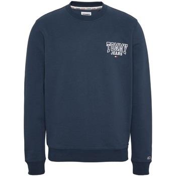 Sweat-shirt Tommy Jeans Pull homme Ref 60247 C87 Bleu marine