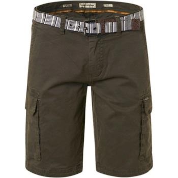 Pantalon No Excess Short Garment Dyed Olive