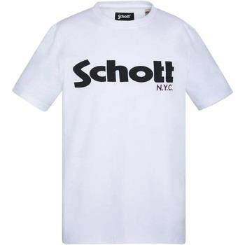 T-shirt enfant Schott Tee Shirt Garçon col rond